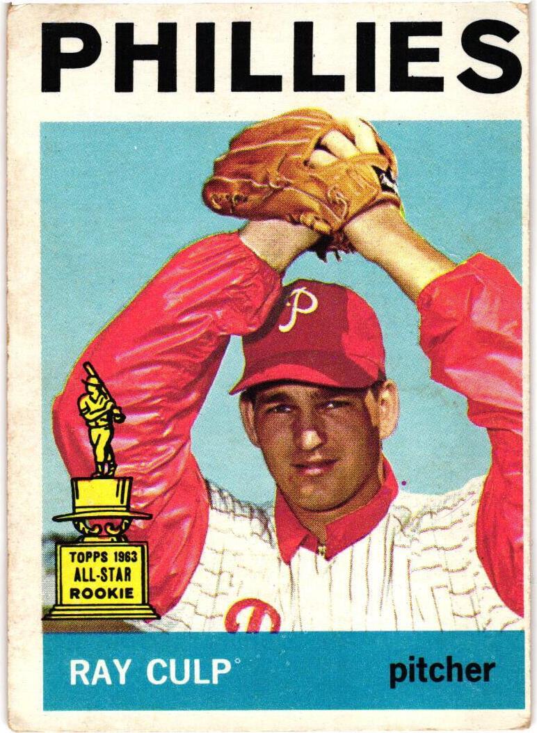 1964 Topps Ray Culp #412 card