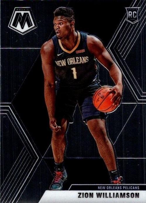 Zion Williamson 2019 Panini Mosaic Basketball