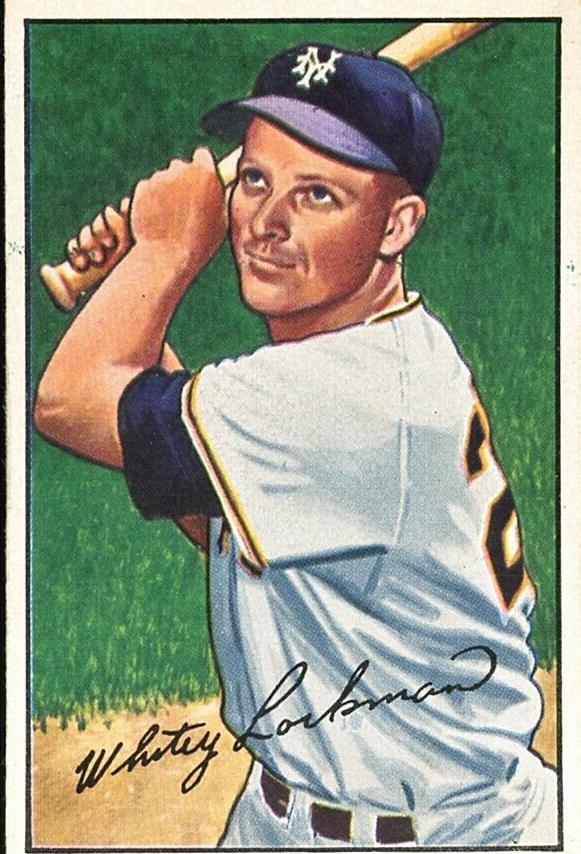 1952 Whitey Lockman #38