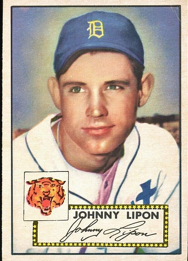1952 Johnny Lipon #89