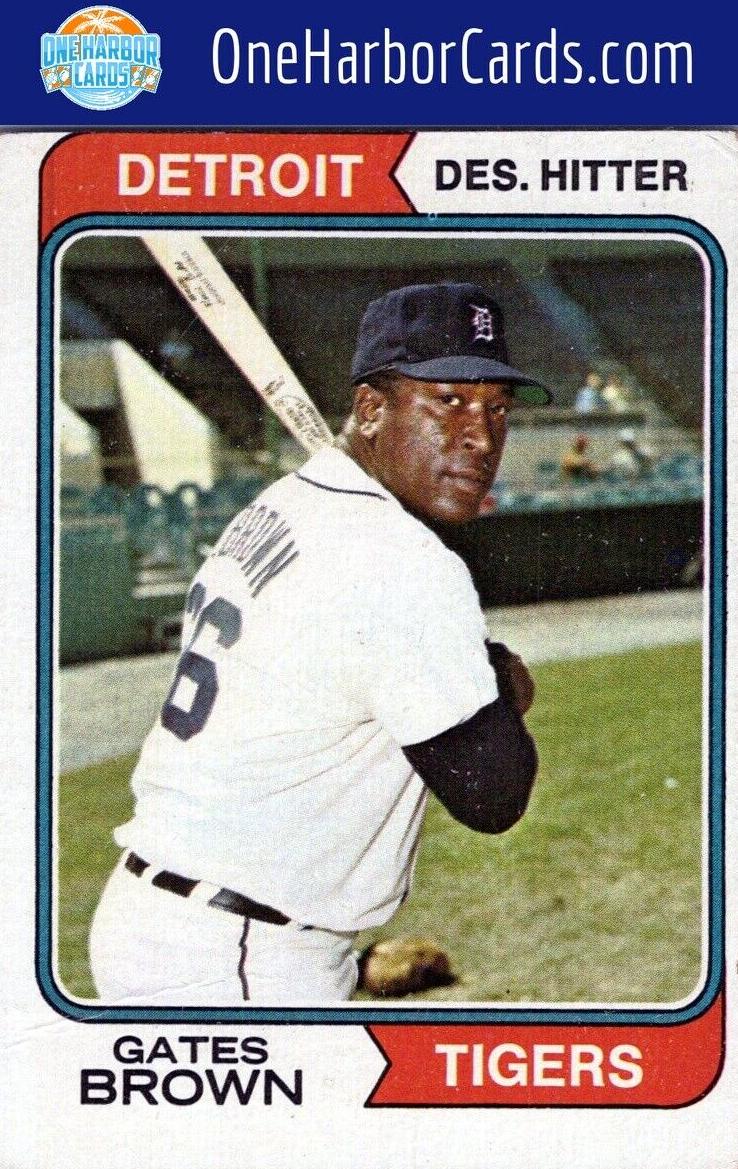 1974 Gates Brown #389