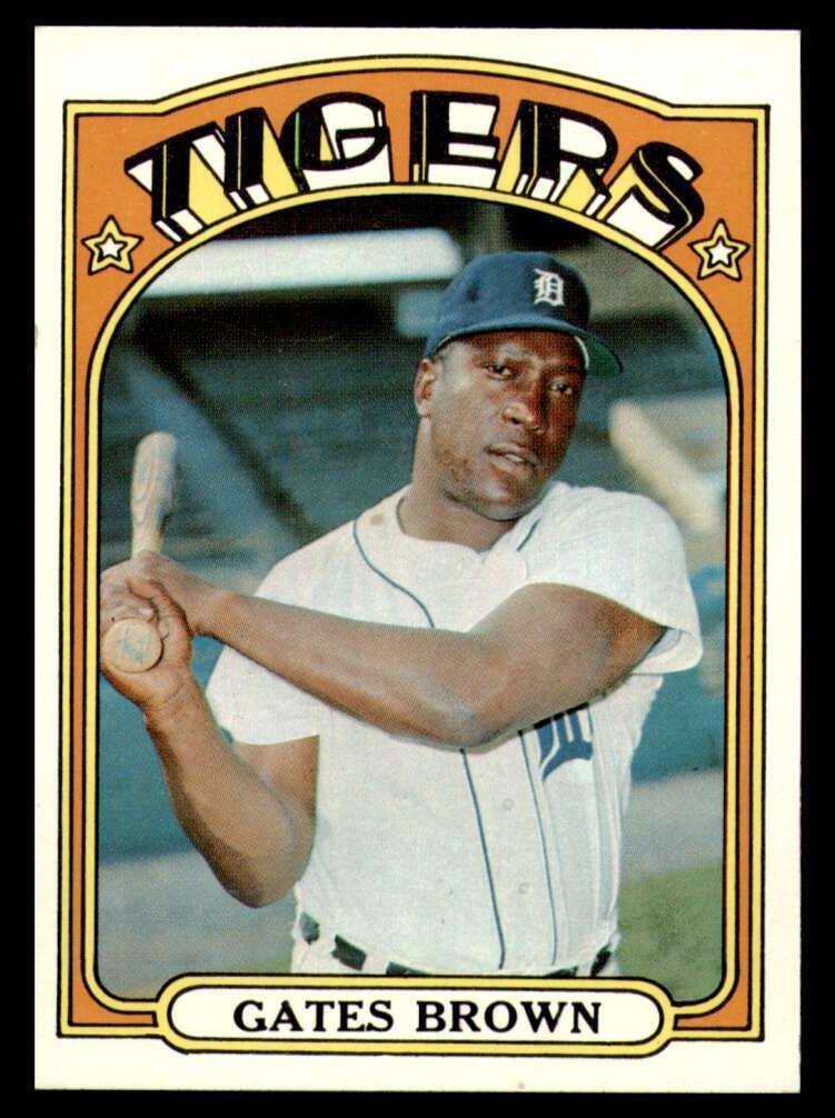 1972 Topps Gates Brown #187 card