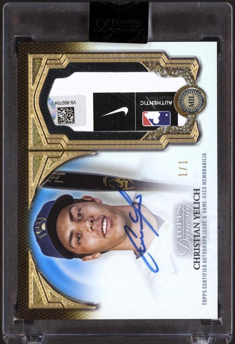 2023 Topps Dynasty Baseball Christian Yelich #AMLP-CY