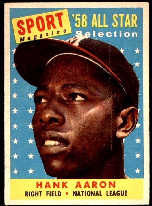 1958 All-Star Hank Aaron #488