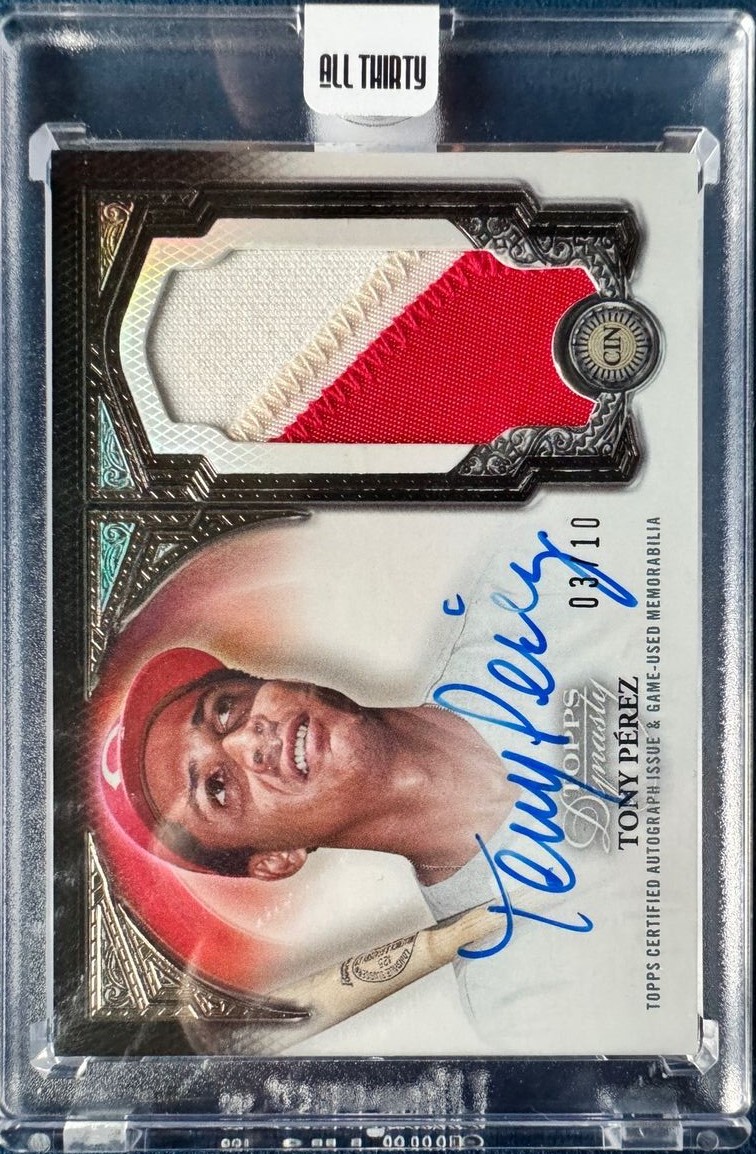 2023 Topps Dynasty Baseball Tony Perez #DAP-TP