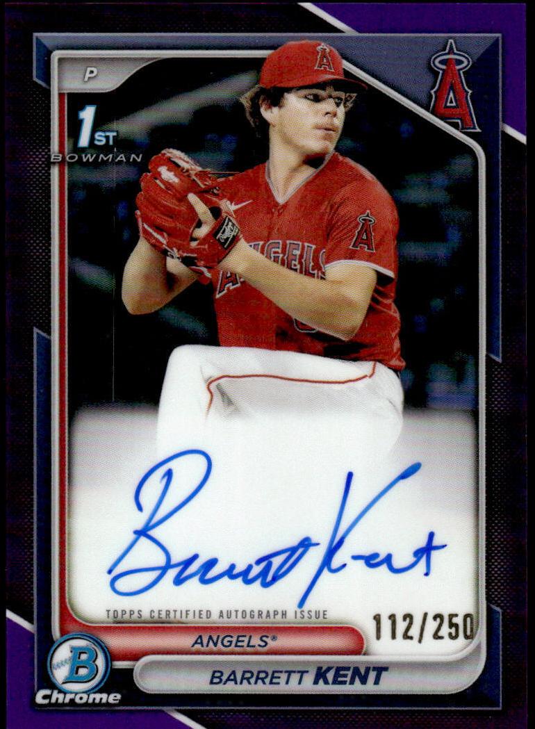 Barrett Kent 2024 Bowman Chrome Prospects card