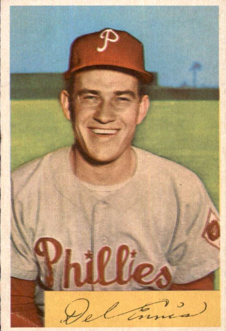 1954 Del Ennis #127
