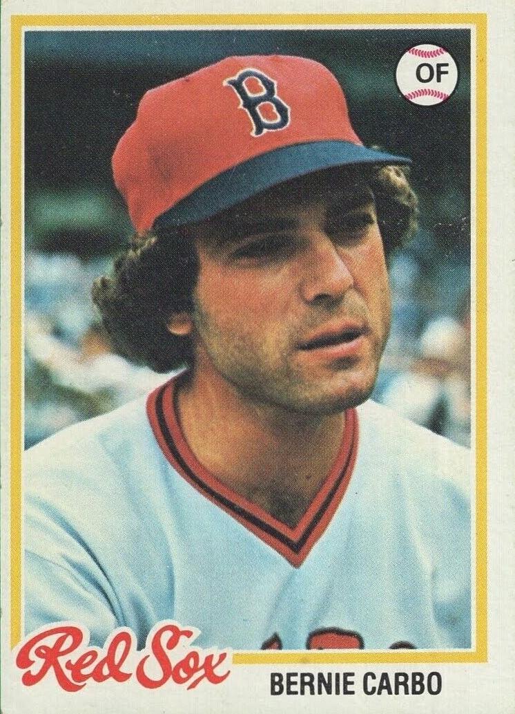 1978 Topps Bernie Carbo #524 card