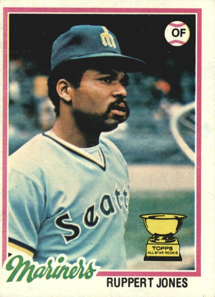 Ruppert Jones 1978 Topps Baseball
