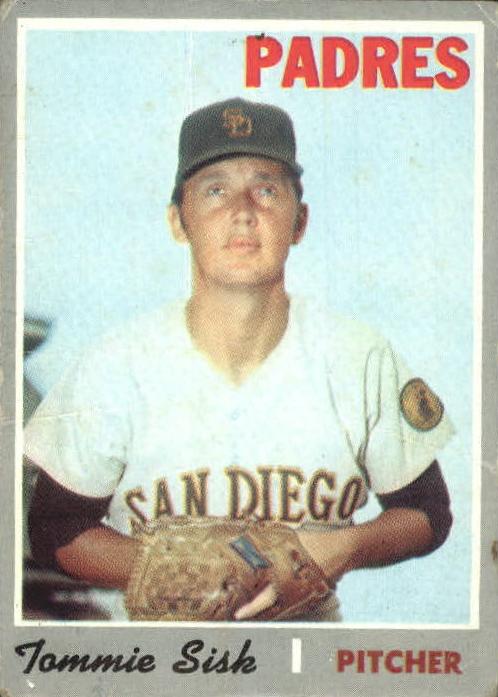 1970 Topps Tommie Sisk #374 card