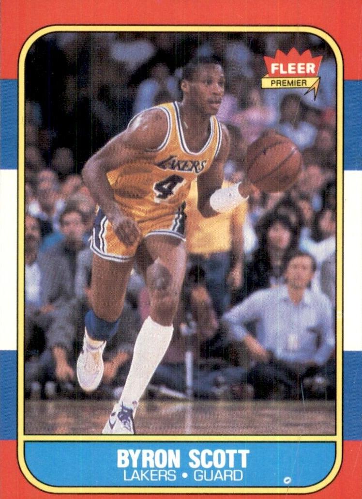Byron Scott 1986 Fleer Basketball