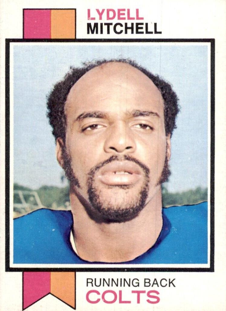 1973 Topps Topps Ex- Mt #56 Lydell Mitchell front