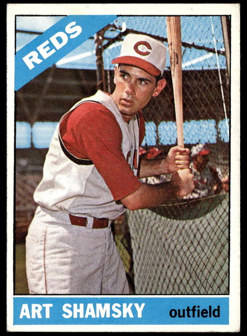 1966 Topps Art Shamsky #119 card