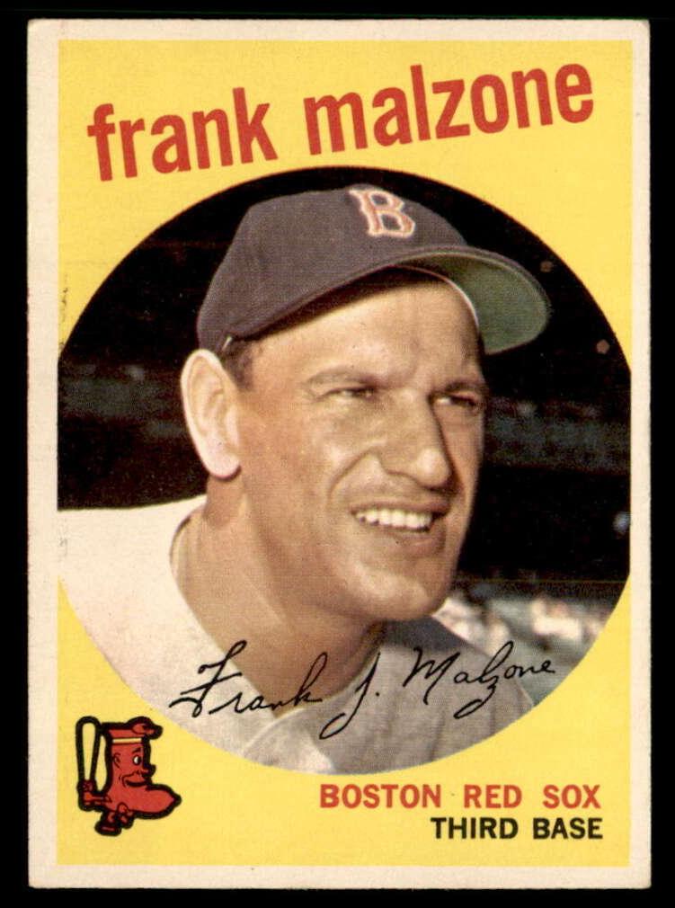 1959 Topps Frank Malzone #220 card