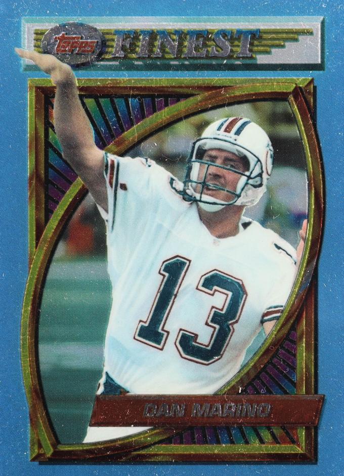 1994 Topps Finest Dan Marino #142 card