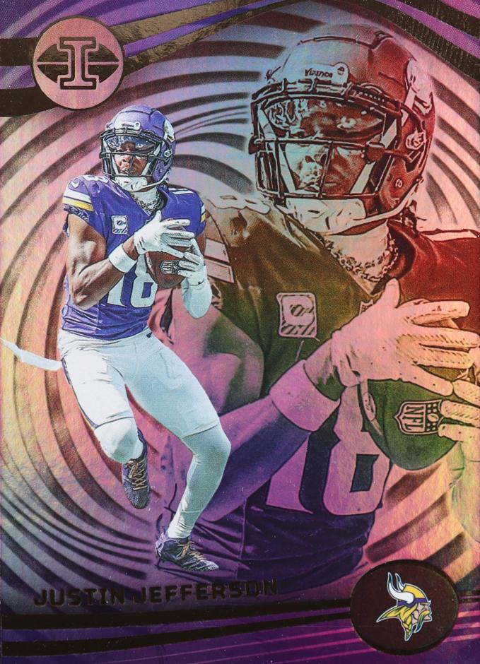 Justin Jefferson 2023 Illusions Football card