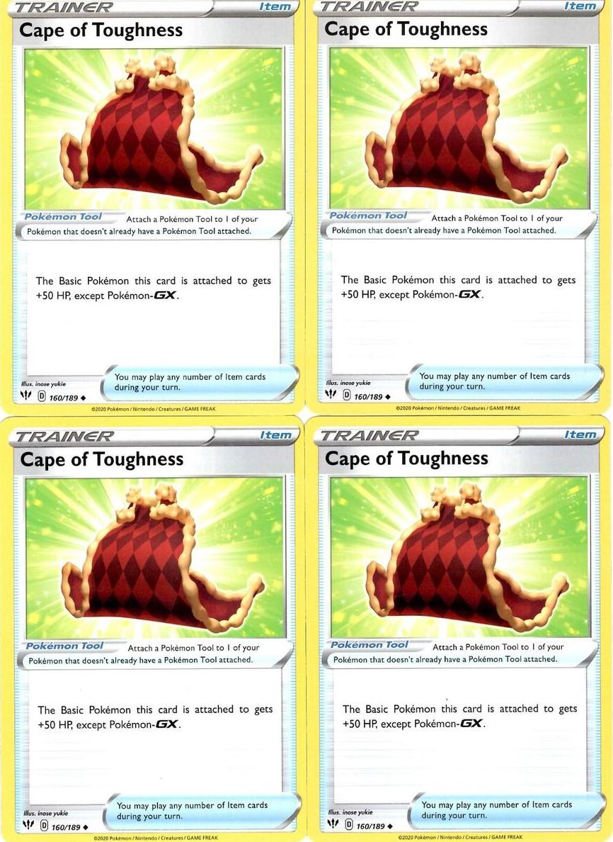Cape of Toughness 2020 Pokemon Sword & Shield Darkness Ablaze