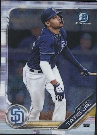 2019 Bowman Chrome Prospects Fernando Tatis Jr. #BCP-25 card