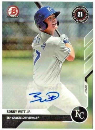 2020 Bobby Witt Jr. #PA-BWJ