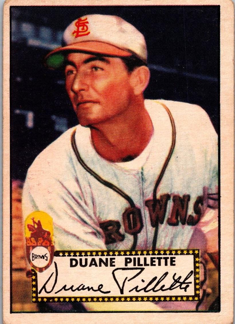 1952 Duane Pillette #82