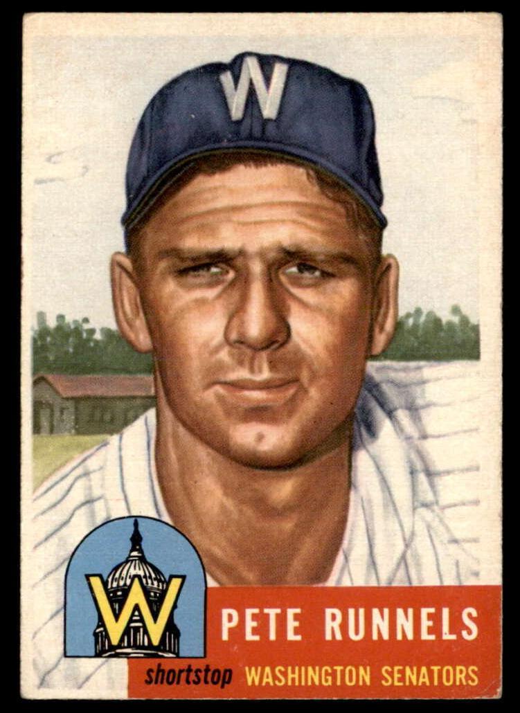 1953 Topps Pete Runnels #219 card