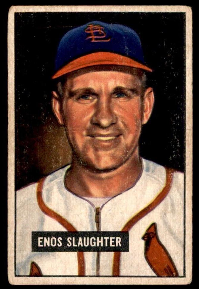 1951 Enos Slaughter #58