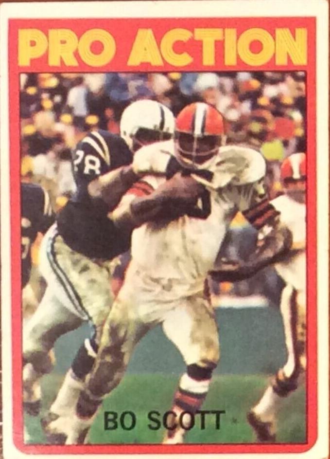 1972 Topps Bo Scott #123 card