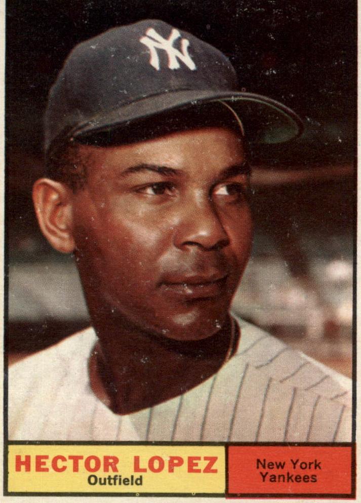 1961 Topps Hector Lopez #28 card