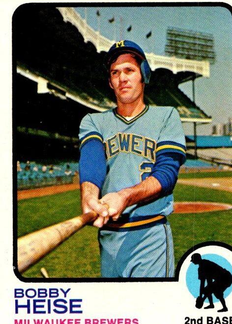 1973 Topps Bobby Heise #547 card