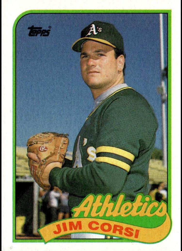 1989 Jim Corsi #292