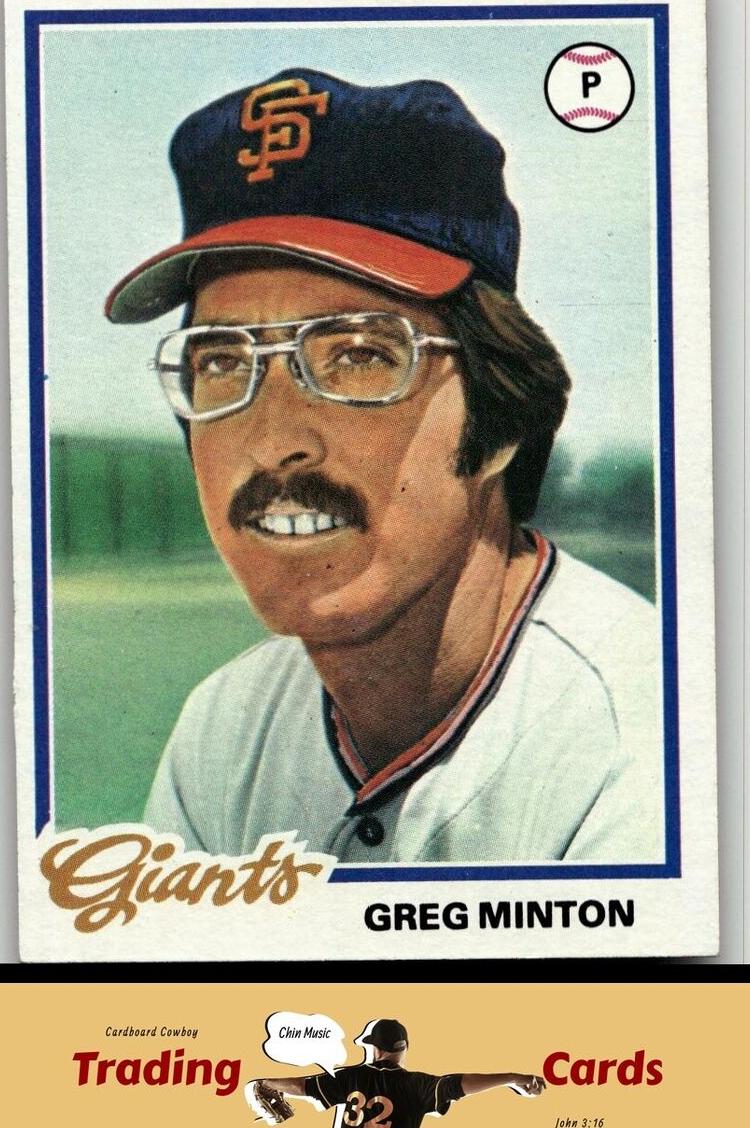 1978 Topps Greg Minton #312 card