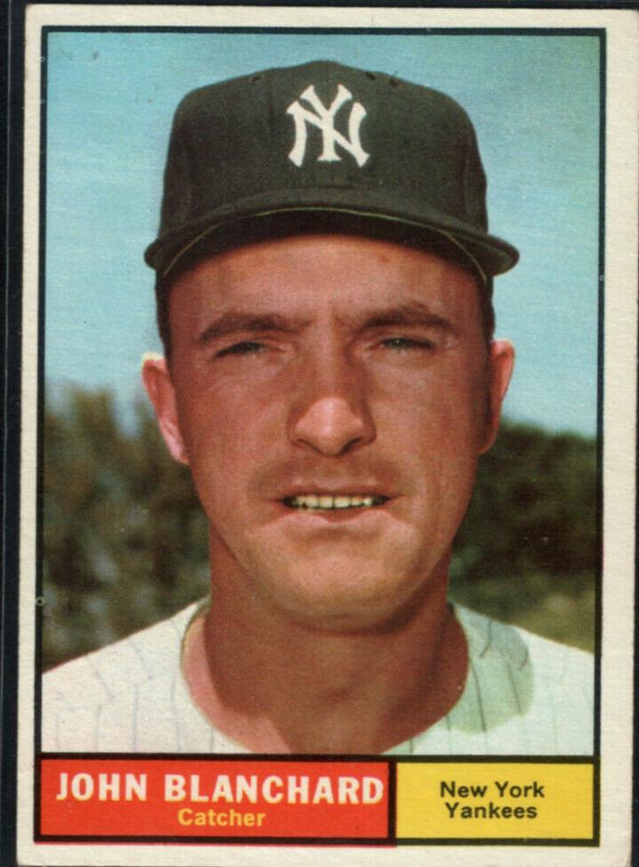 1961 Topps John Blanchard #104 card