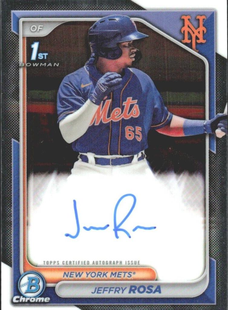 Jeffry Rosa 2024 Bowman Chrome Prospects card