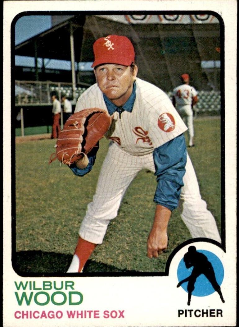 1973 Topps Wilbur Wood #150 card