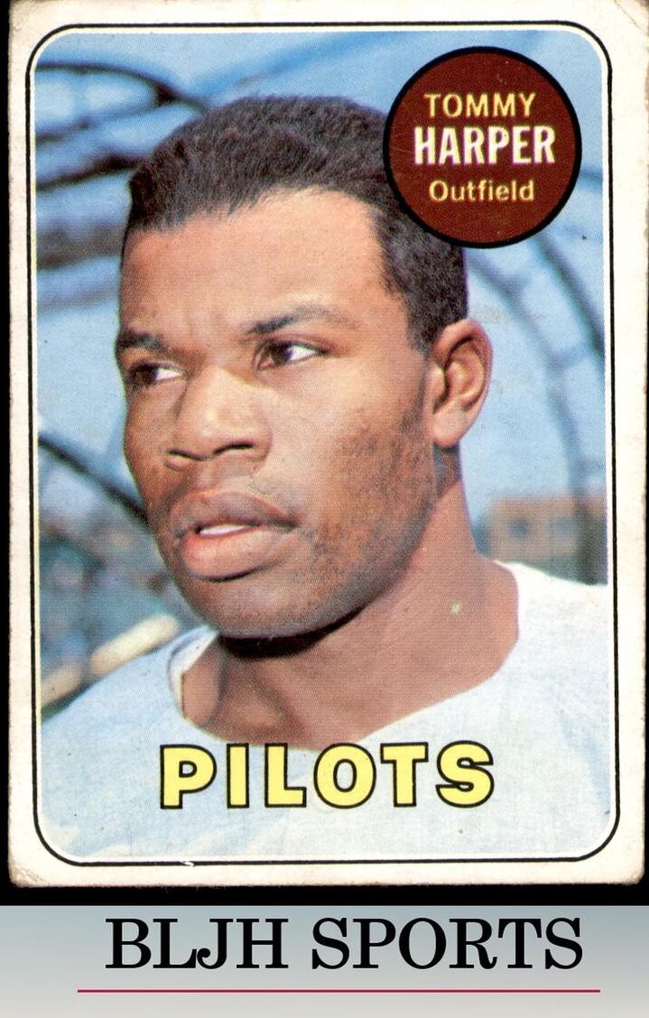 1969 Topps Tommy Harper #42 card