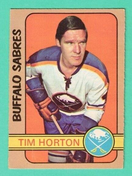 1972 O-Pee-Chee Tim Horton #197 card