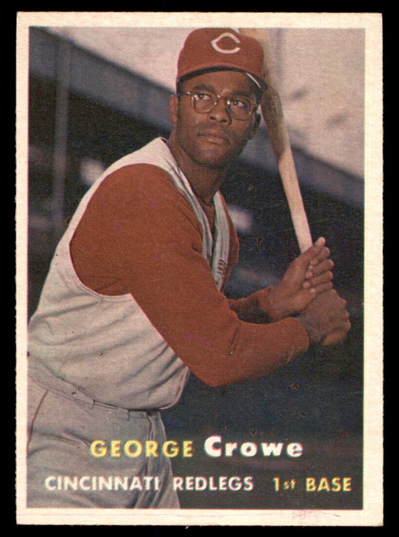 1957 Topps George Crowe #73 card