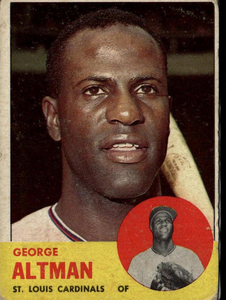 1963 Topps George Altman #357 card
