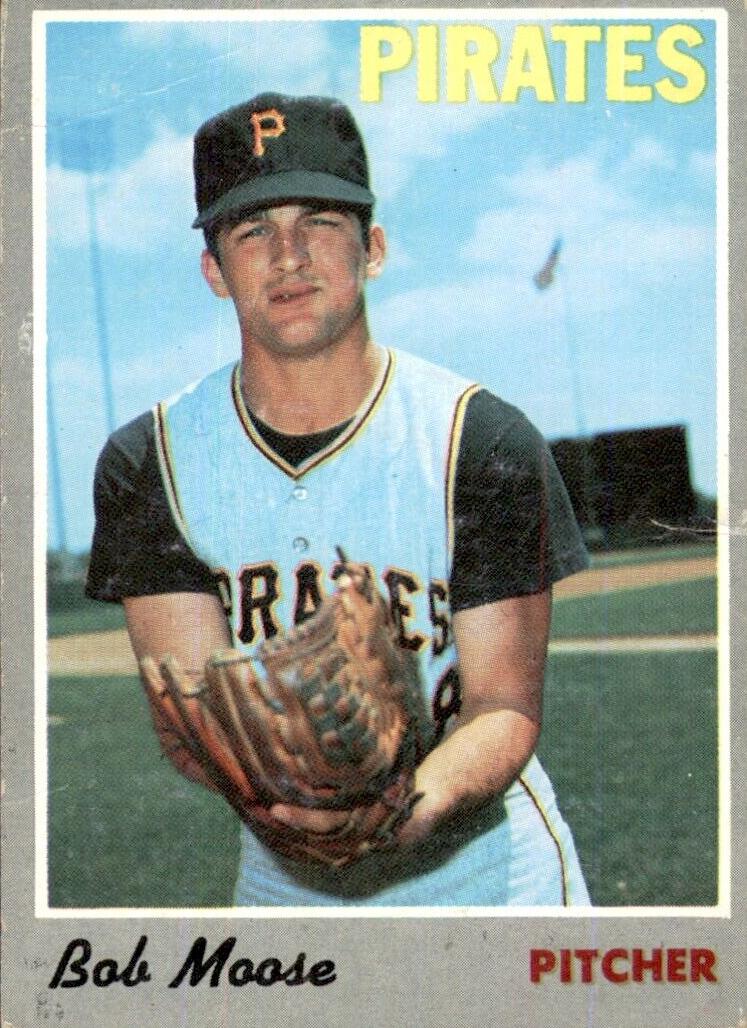 1970 Topps Bob Moose #110 card