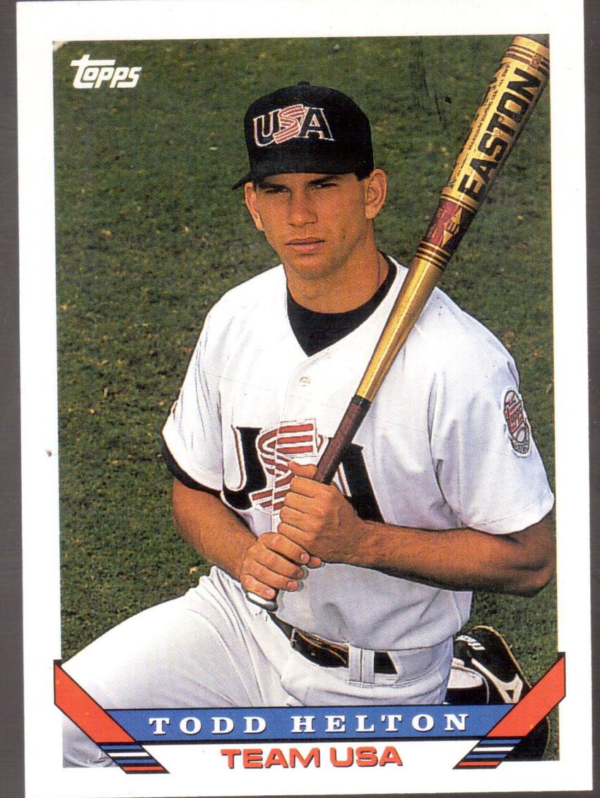 Todd Helton 1993 Topps Traded Baseball