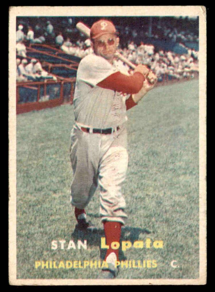 1957 Stan Lopata #119