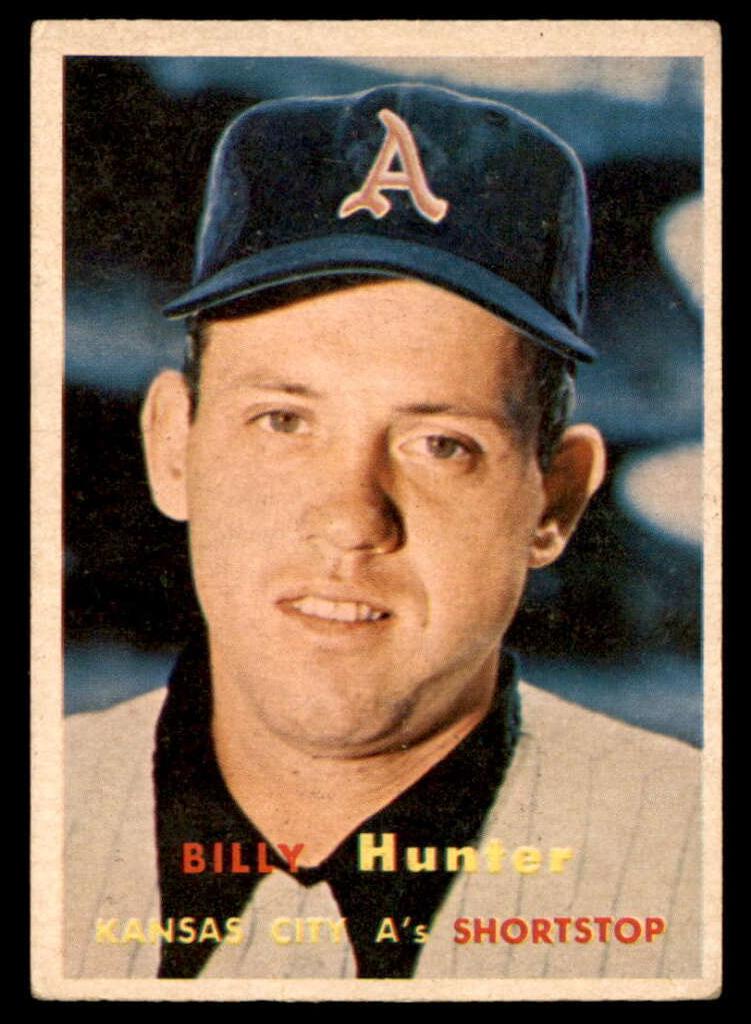 1957 Topps Billy Hunter #207 card