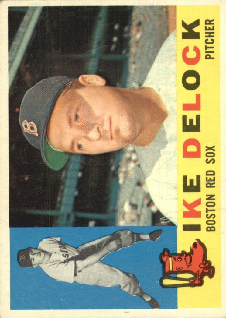 1960 Topps Ike Delock #336 card