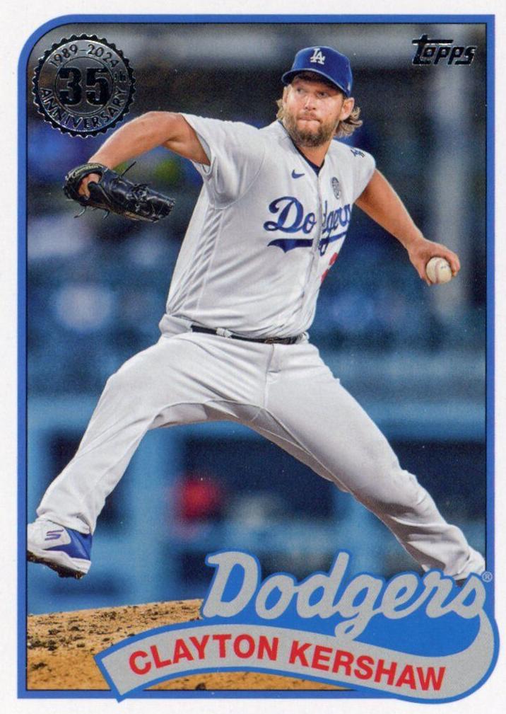 2024 Clayton Kershaw [Orange Foil] #89B-57