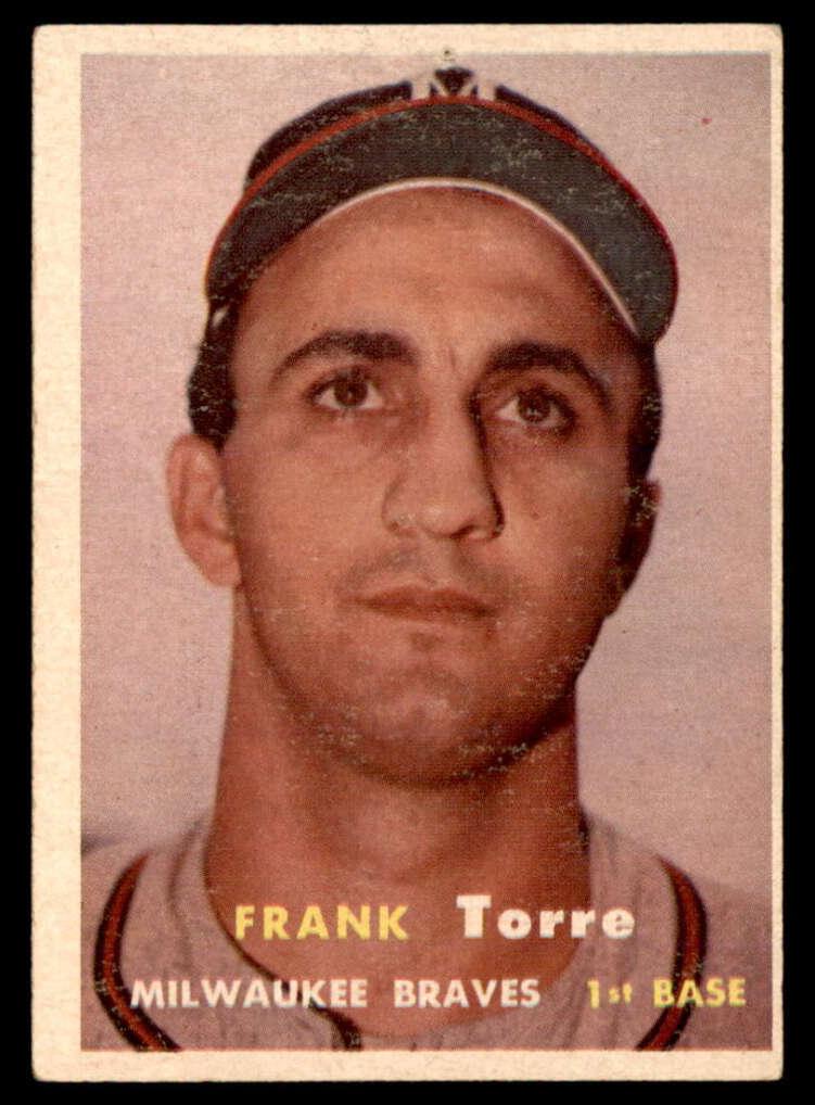 1957 Topps Frank Torre #37 card