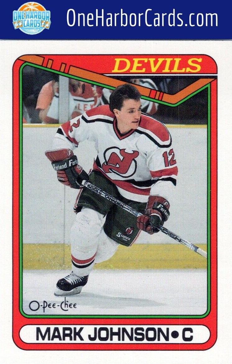 1990 O-Pee-Chee Mark Johnson #178 card