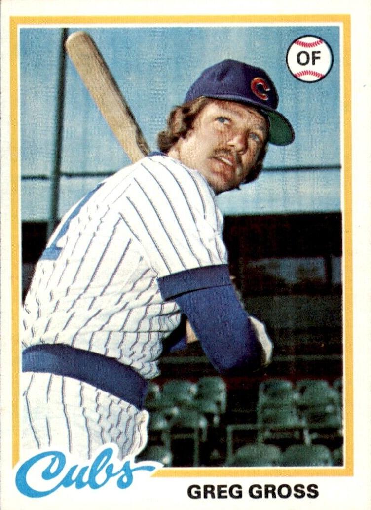 1978 Topps Greg Gross #397 card