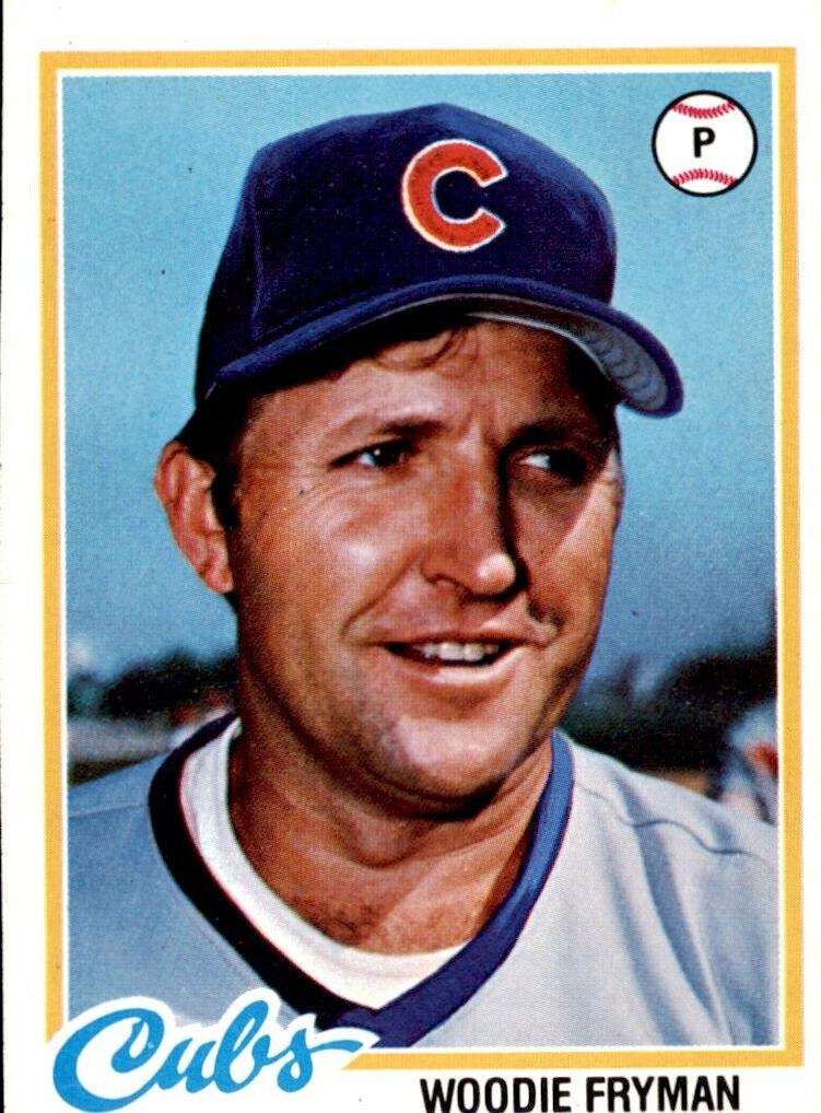 1978 Topps Woodie Fryman #585 card