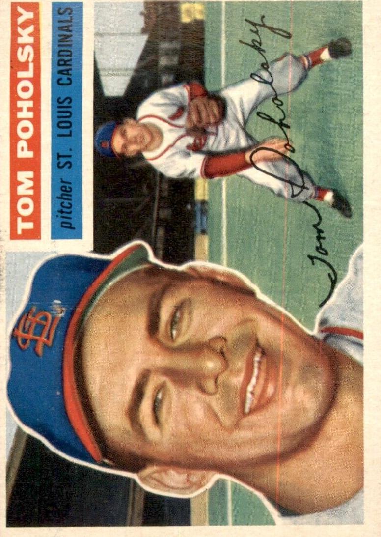 1956 Tom Poholsky #196