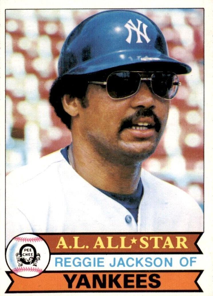 1979 O-Pee-Chee #374 Reggie Jackson front